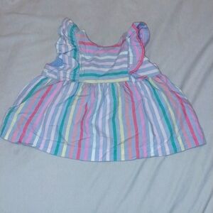 Baby Gap Ruffle Stripe top 18-24 month